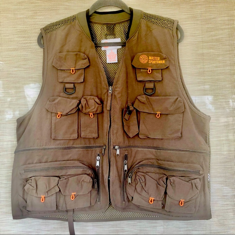 Master Sportsman Fishing Vest XL